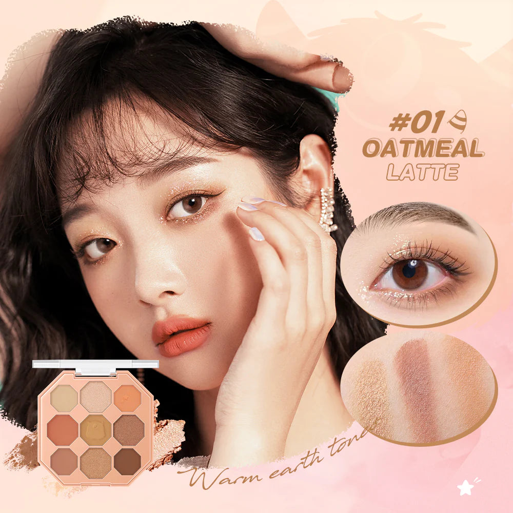 Banxeer Eyeshadow 9 Colour Eyeshadow Pallete