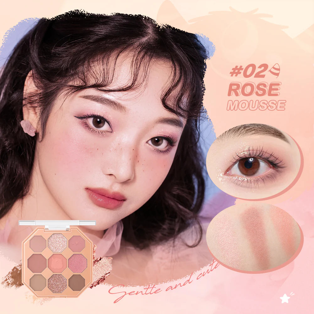 Banxeer Eyeshadow 9 Colour Eyeshadow Pallete
