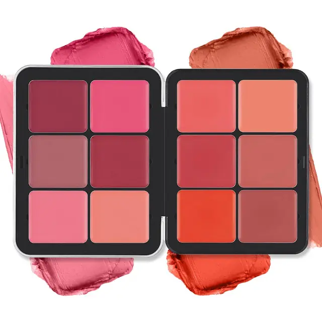 Kandy Rose 12 Colour Cream Blush Tin