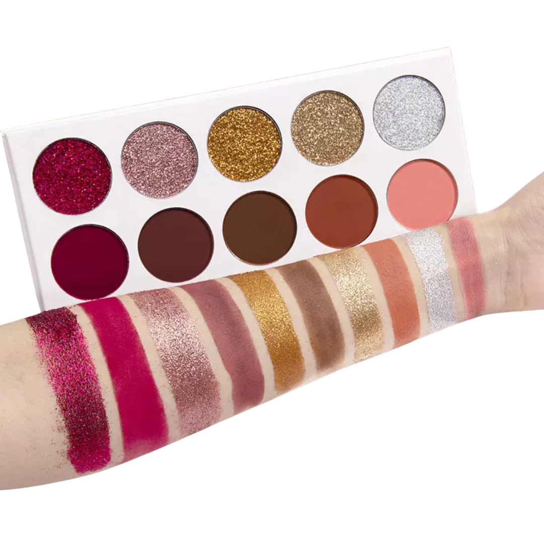 Kandy Rose 10 Colour Eyeshadow Palette