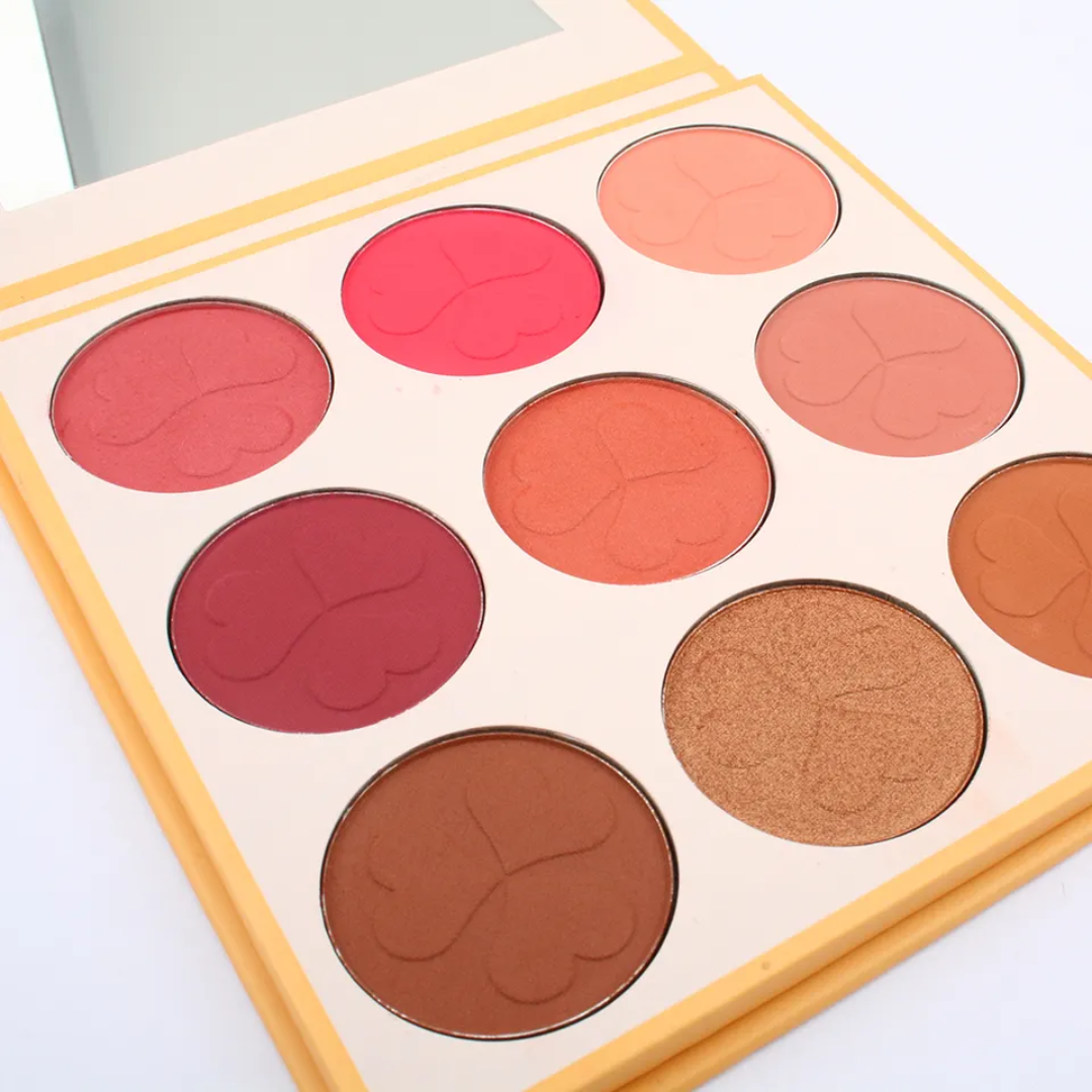 Kandy Rose 9 Colour Blush Palette