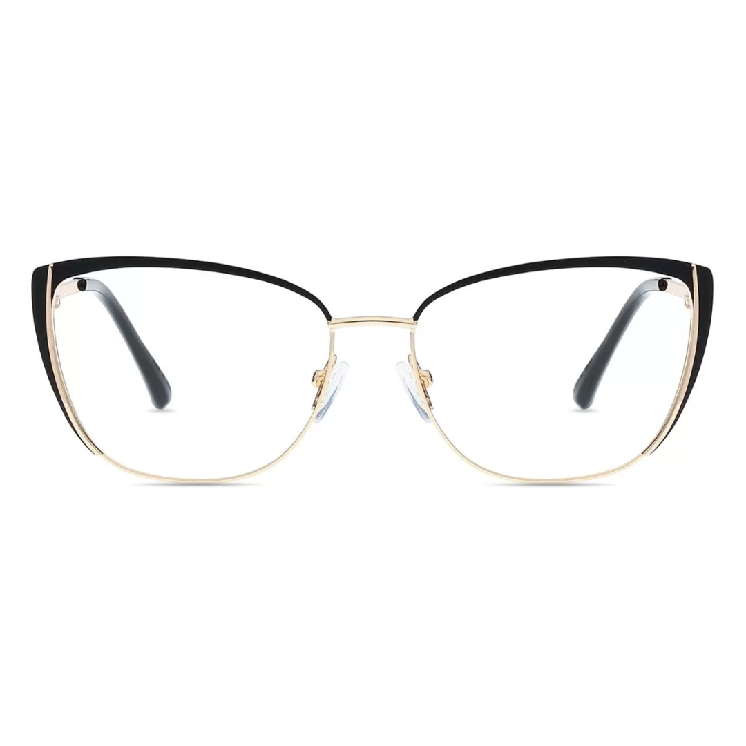 Cat Eye Anti-Blue Light Glasses- Black