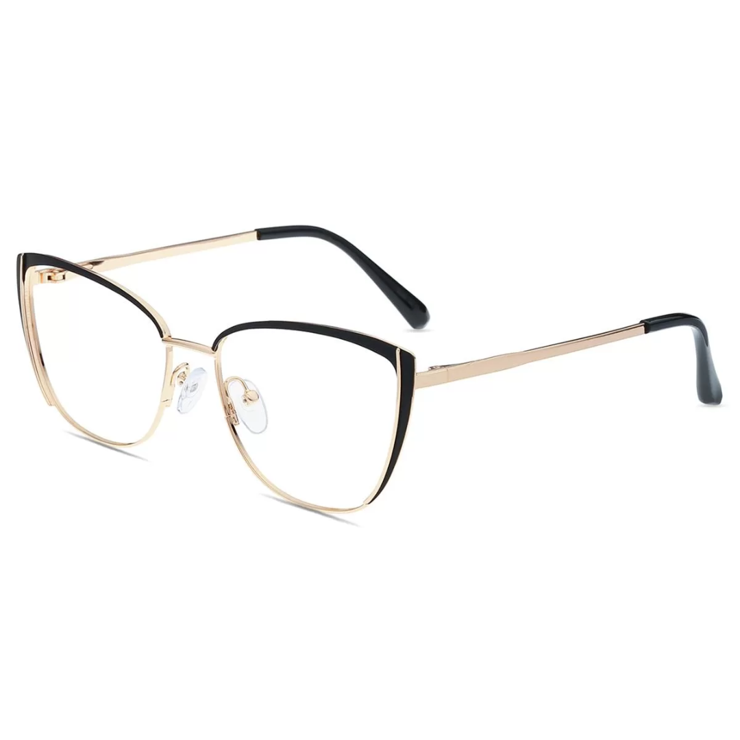 Cat Eye Anti-Blue Light Glasses- Black