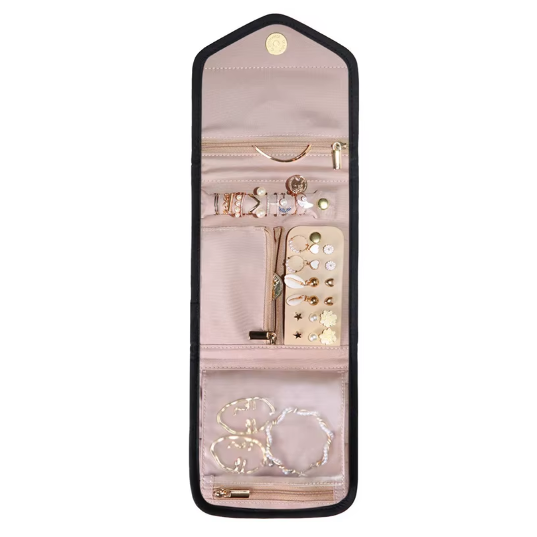 Kandy Rose Foldable Soft Jewellery Organizer- Small