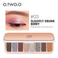 O.TWO.O 8 Colors Luxury Gold Eyeshadow Palette