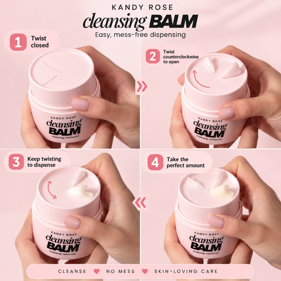 Kandy Rose Cleansing Balm Makeup Remover - 40g