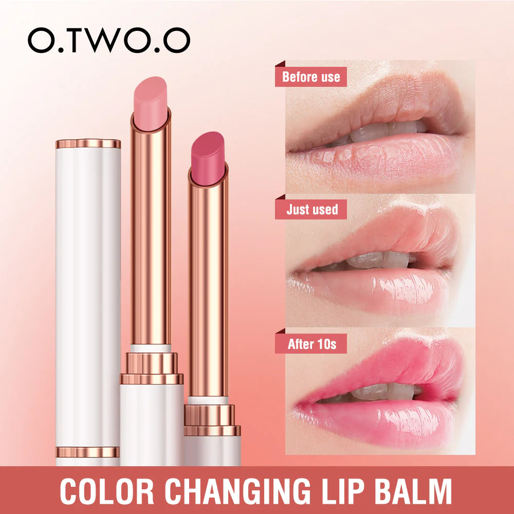 O.TWO.O Colour Changing Lip Balm With Beeswax