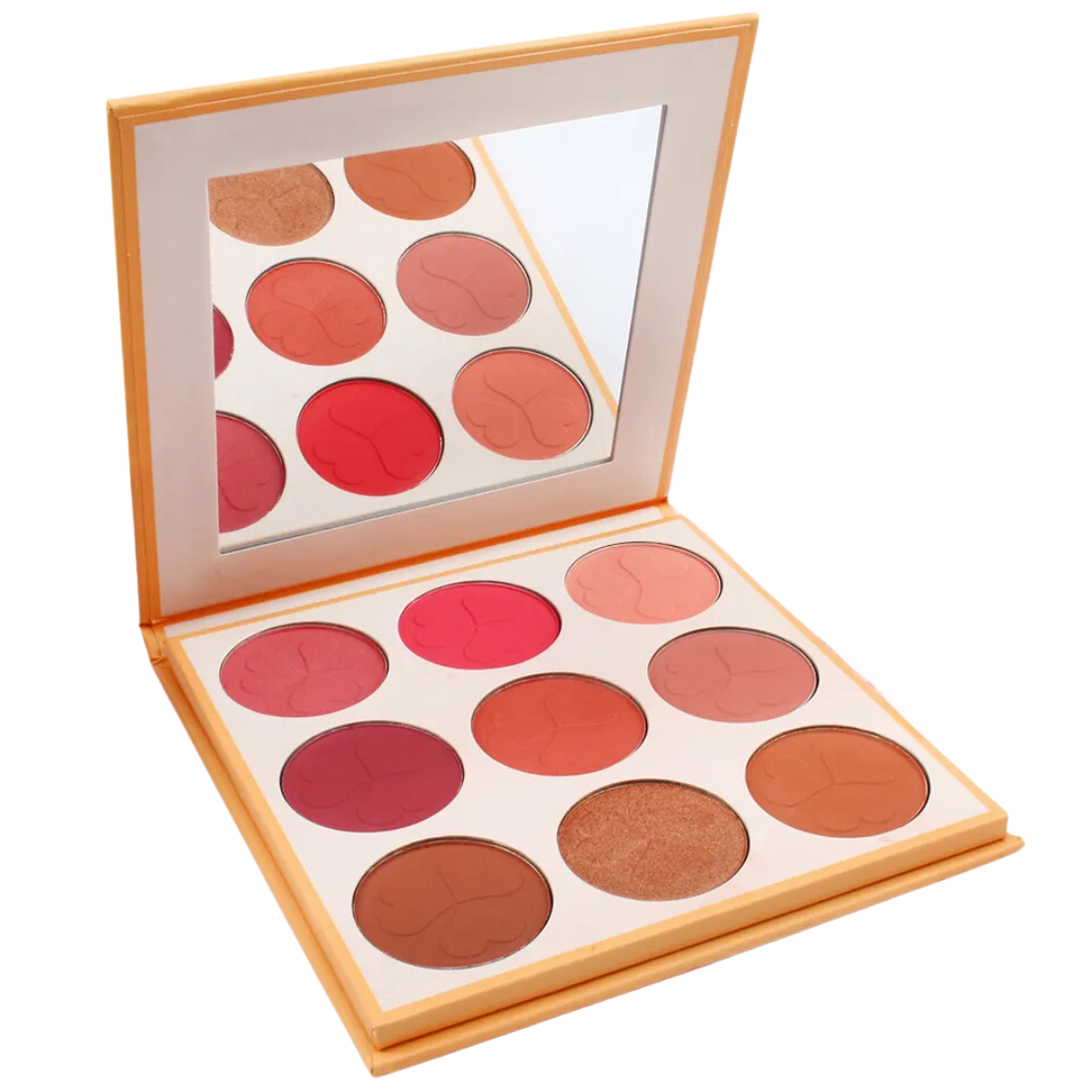 Kandy Rose 9 Colour Blush Palette