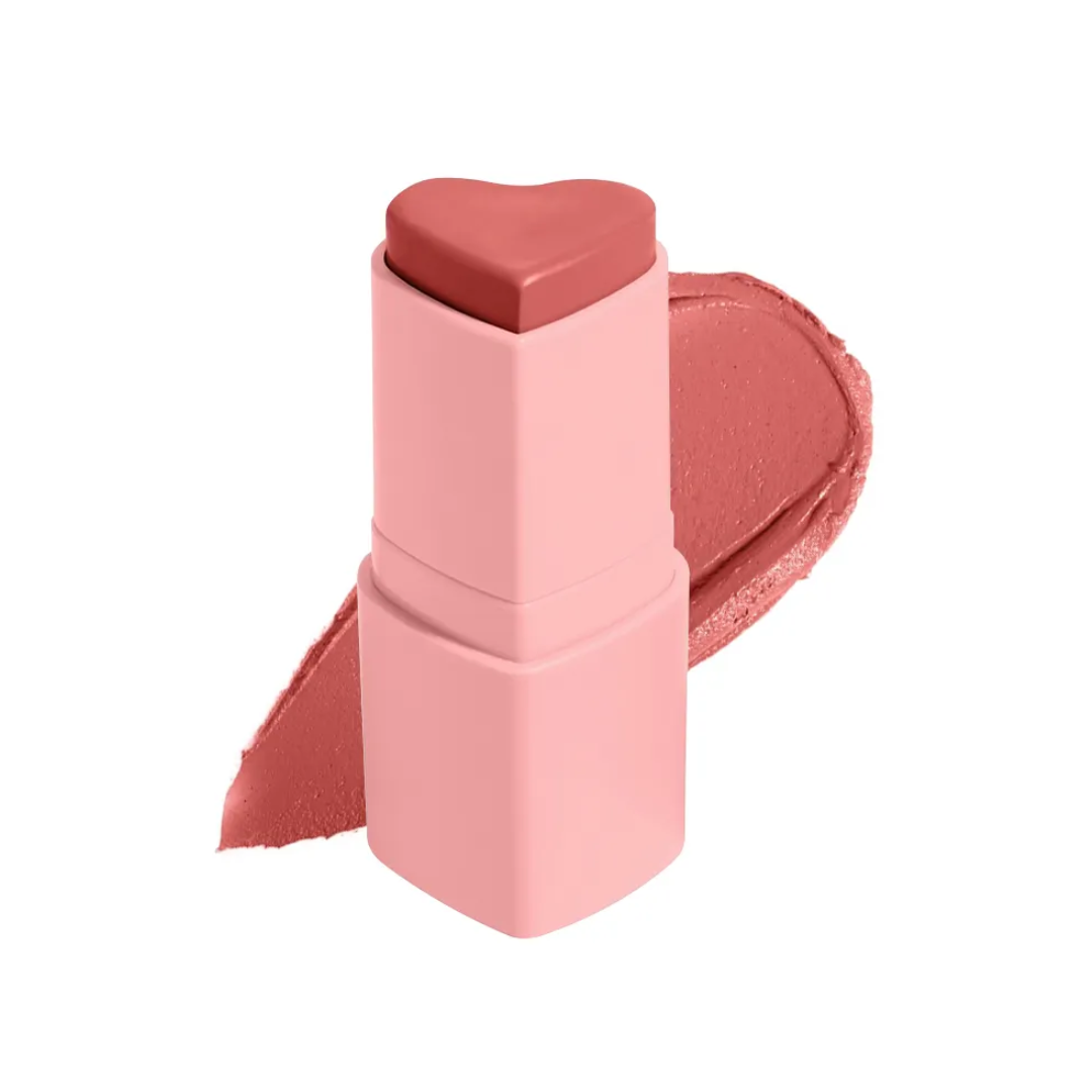 Kandy Rose Heart Shape Cream Blush Stick
