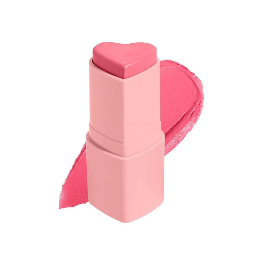 Kandy Rose Heart Shape Cream Blush Stick