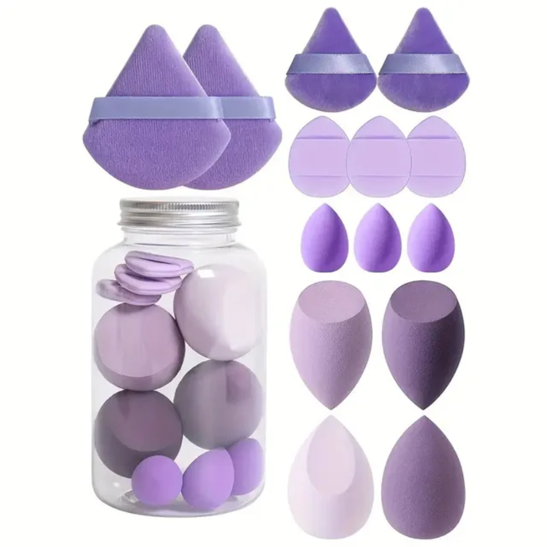 Kandy Rose Makeup Sponge 14-Piece Set