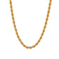 18K Rope Necklace