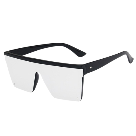 Luxury Oversized Square Sunglasses- Silver