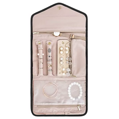 Kandy Rose Foldable Soft Jewellery Organizer- Large