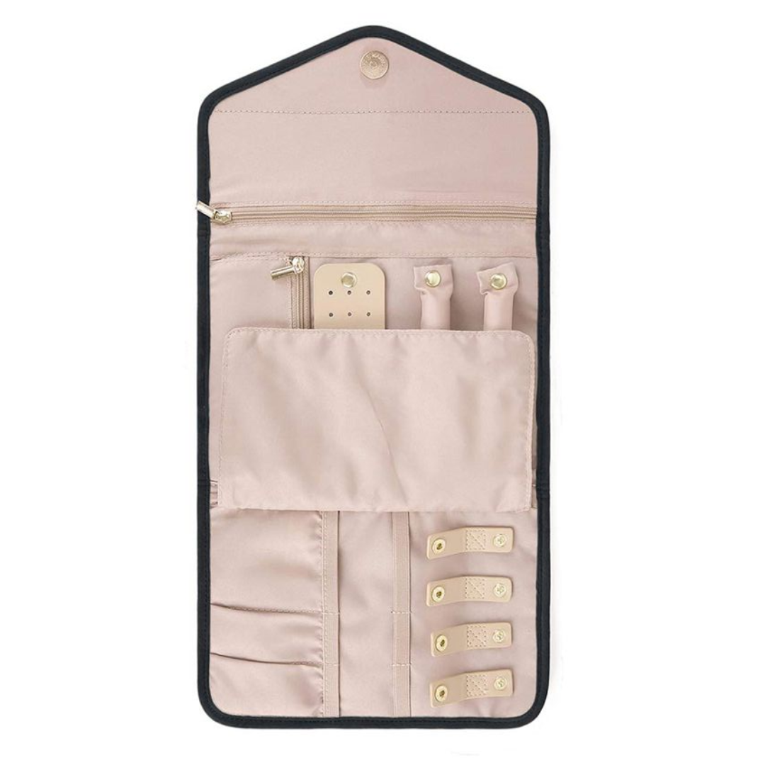 Kandy Rose Foldable Soft Jewellery Organizer- Large