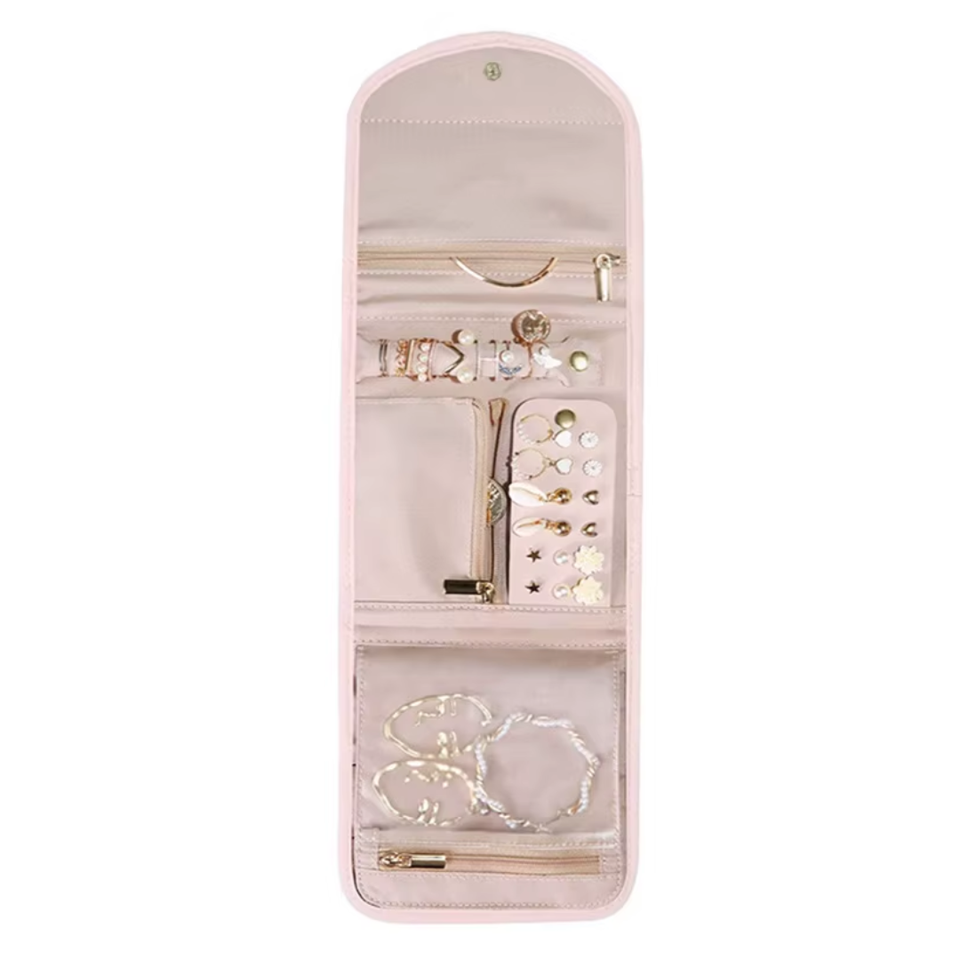 Kandy Rose Foldable Soft Jewellery Organizer- Small