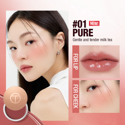 O.TWO.O 2-in-1 Lip and Cheek Hydrating Gloss