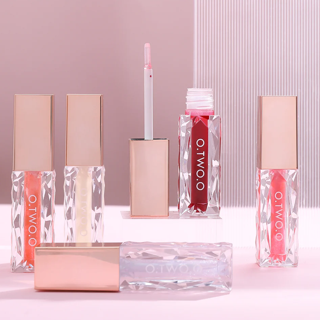 O.TWO.O New Arrival Clear Crystal Berry Lip Gloss