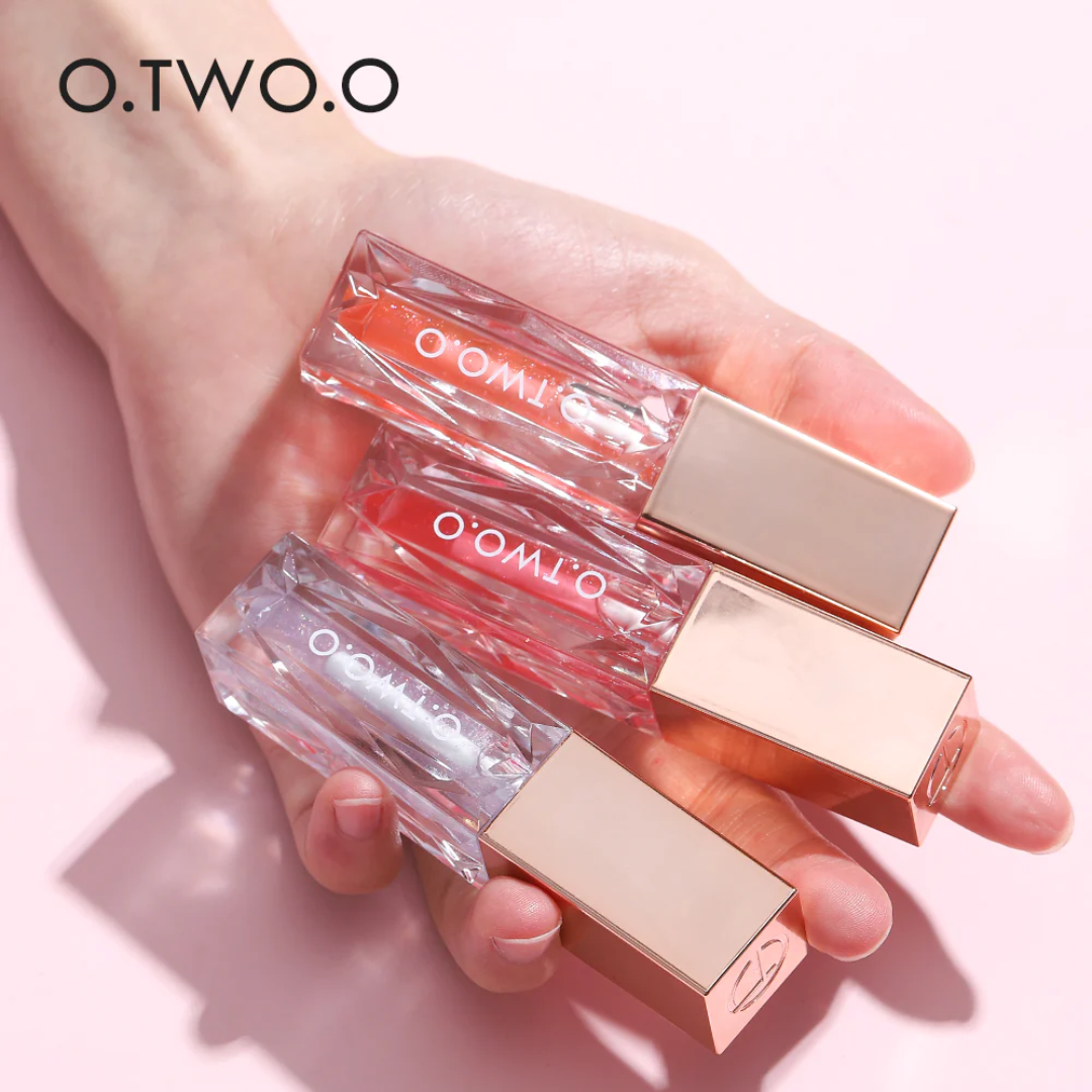 O.TWO.O New Arrival Clear Crystal Berry Lip Gloss