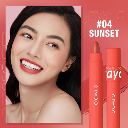 O.TWO.O Velvet Matte Crayon Lipstick