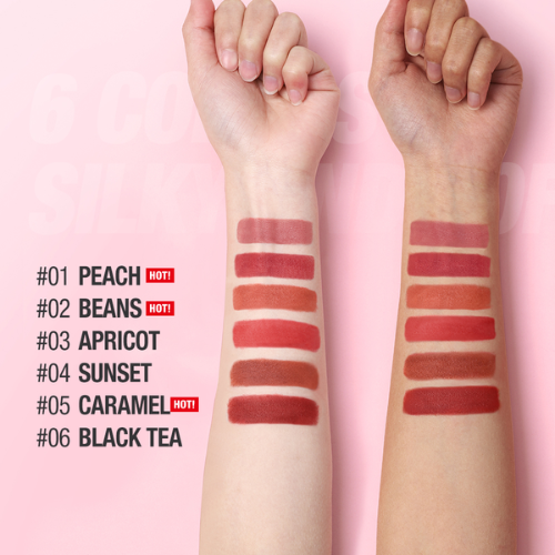 O.TWO.O Velvet Matte Crayon Lipstick